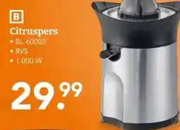 Blokker Citruspers aanbieding