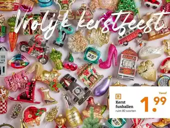 Blokker Kerst funballen aanbieding