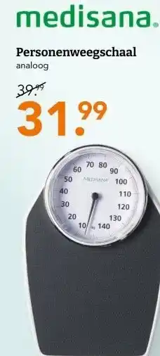 Blokker Personenweegschaal aanbieding