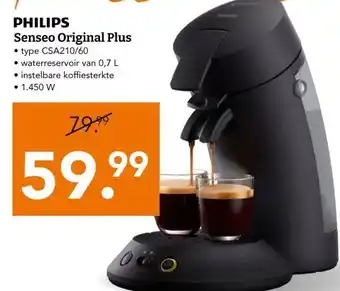 Blokker PHILIPS Senseo Original Plus ⚫ aanbieding