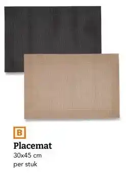 Blokker Placemat aanbieding