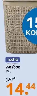 Blokker Wasbox aanbieding