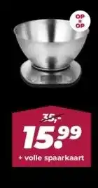 MCD Supermarkt WEEGSCHAAL aanbieding