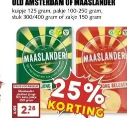 MCD Supermarkt OLD AMSTERDAM OF MAASLANDER aanbieding