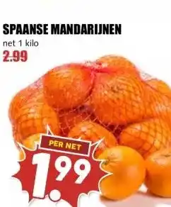 MCD Supermarkt SPAANSE MANDARIJNEN aanbieding