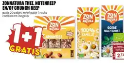 MCD Supermarkt ZONNATURA THEE, NOTENREEP EN/OF CRUNCH REEP aanbieding