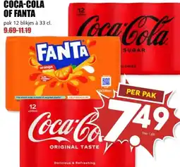 MCD Supermarkt COCA-COLA OF FANTA aanbieding