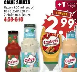 MCD Supermarkt CALVÉ SAUZEN aanbieding