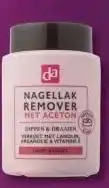 DA NAGELLAK REMOVER MET ACETON aanbieding