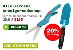 Welkoop Alle Gardena snoeigereedschap aanbieding
