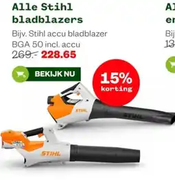Welkoop Alle Stihl bladblazers aanbieding
