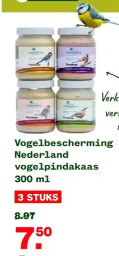 Welkoop Vogelbescherming Nederland vogelpindakaas aanbieding