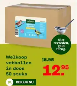 Welkoop Welkoop vetbollen in doos aanbieding