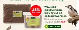 Welkoop Welkoop meelwormen met fruit of calciumwormen aanbieding