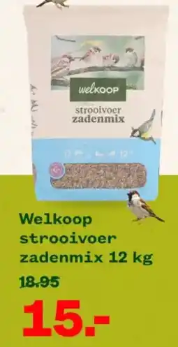 Welkoop Welkoop strooivoer zadenmix aanbieding