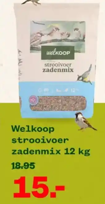 Welkoop Welkoop strooivoer zadenmix aanbieding