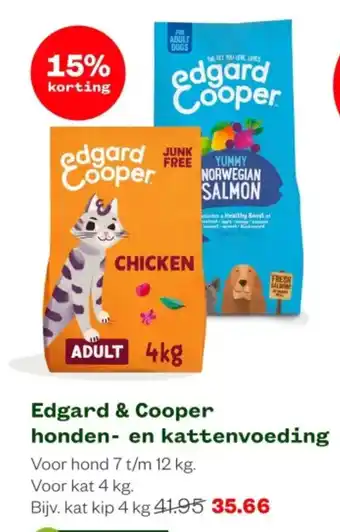 Welkoop Edgard & Cooper honden- en kattenvoeding aanbieding