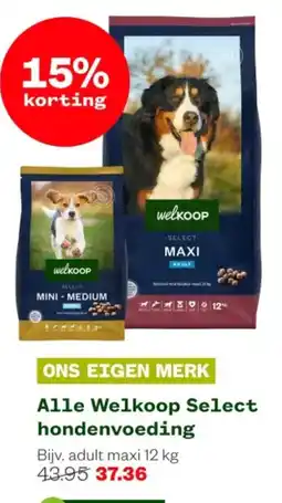 Welkoop Alle Welkoop Select hondenvoeding aanbieding