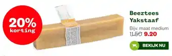 Welkoop Beeztees Yakstaaf aanbieding