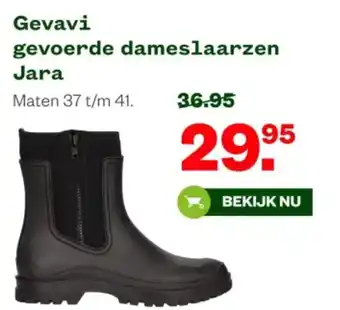 Welkoop Gevavi gevoerde dameslaarzen Jara aanbieding