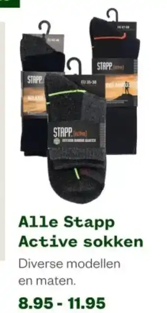 Welkoop Alle Stapp Active sokken aanbieding