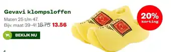 Welkoop Gevavi klompsloffen aanbieding