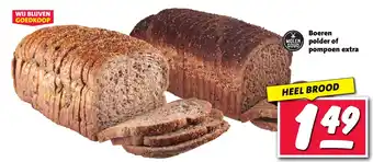 Nettorama Boeren polder of pompoen extra aanbieding