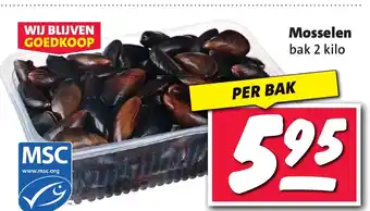 Nettorama Mosselen aanbieding