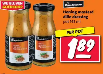 Nettorama Honing mosterd dille dressing aanbieding