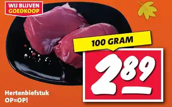 Nettorama Hertenbiefstuk aanbieding