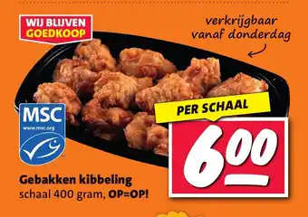Nettorama Gebakken kibbeling aanbieding