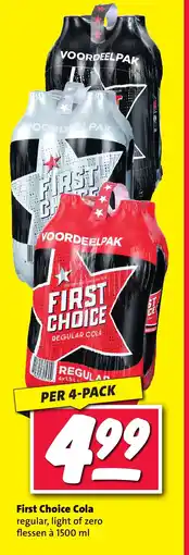 Nettorama First Choice Cola aanbieding