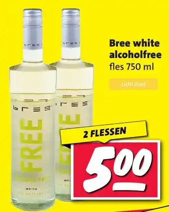 Nettorama Bree white alcoholfree aanbieding