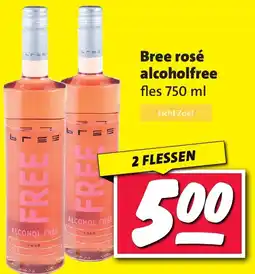 Nettorama Bree rosé alcoholfree aanbieding