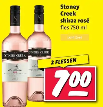 Nettorama Stoney Creek shiraz rosé aanbieding