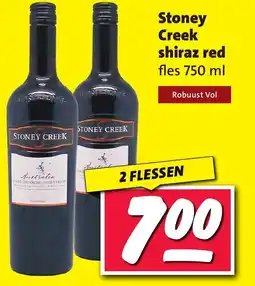 Nettorama Stoney Creek shiraz red aanbieding