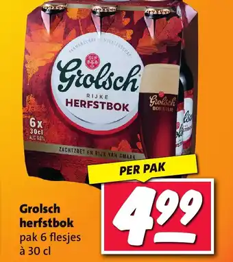 Nettorama Grolsch herfstbok aanbieding