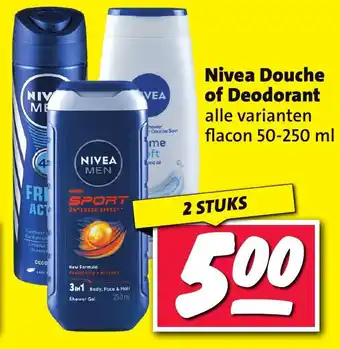 Nettorama Nivea Douche of Deodorant aanbieding