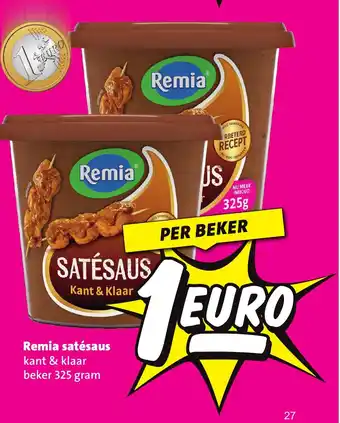 Nettorama Remia satésaus aanbieding