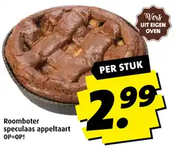 Boni Roomboter speculaas appeltaart aanbieding