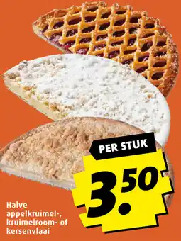 Boni Halve appelkruimel-, kruimelroom- of kersenvlaai aanbieding