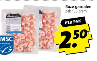 Boni Roze garnalen aanbieding
