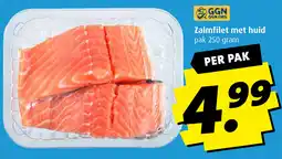 Boni Zalmfilet met huid aanbieding