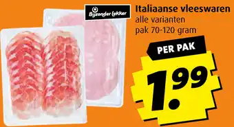 Boni Italiaanse vleeswaren aanbieding