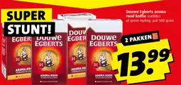 Boni Douwe Egberts aroma rood koffie aanbieding