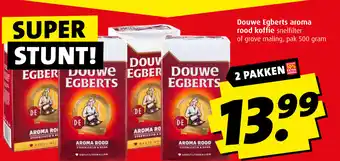 Boni Douwe Egberts aroma rood koffie aanbieding