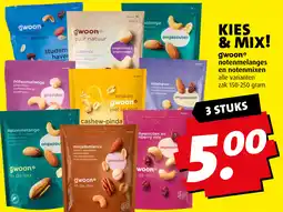 Boni Kies & Mix Gwoon notenmelanges en notenmixen aanbieding