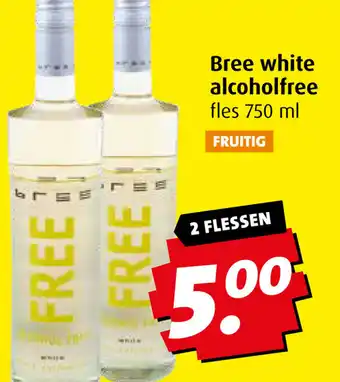 Boni Bree white alcoholfree aanbieding