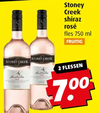 Boni Stoney Creek shiraz rosé aanbieding