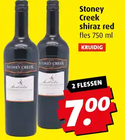 Boni Stoney Creek shiraz red aanbieding